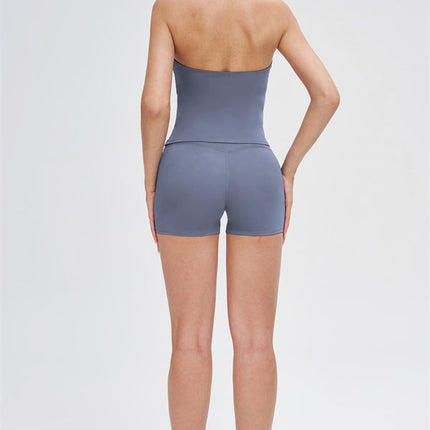 The Stride Crop Top Isabella Shorts 2-Piece Set