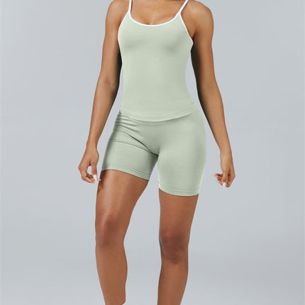 The Elevate New Crop Top Shorts 2-Piece Set
