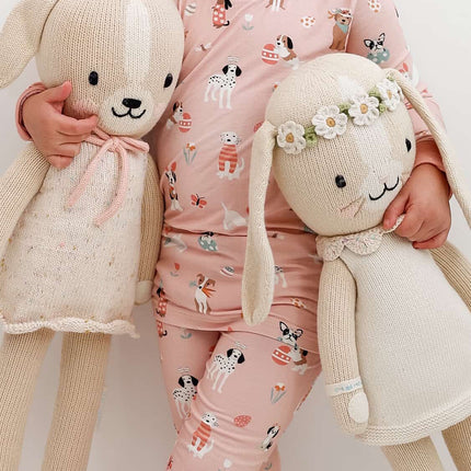 Puppy Egg Hunt (Long Sleeve PJ) - Pink