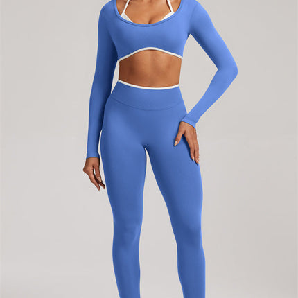 The Elevate New Long Sleeve Crop top