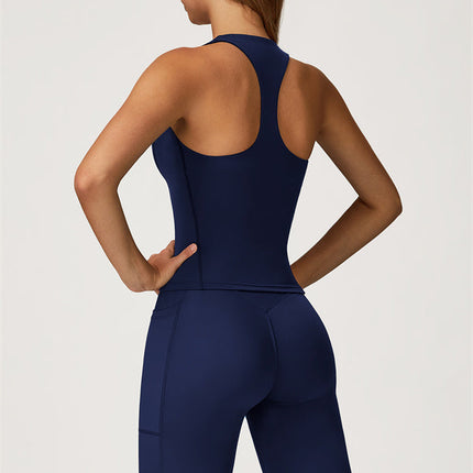 The Glacier Crop Tank Leggings 2-Piece Set