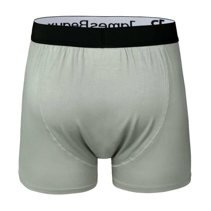 3-Pack Men's Gray 95% Bamboo Boxer Shorts