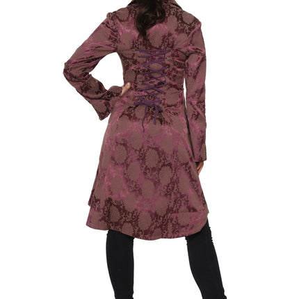 10193 Midnight Stroll Coat in Purple