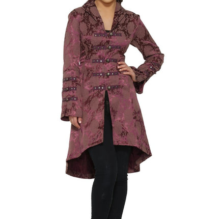 10193 Midnight Stroll Coat in Purple