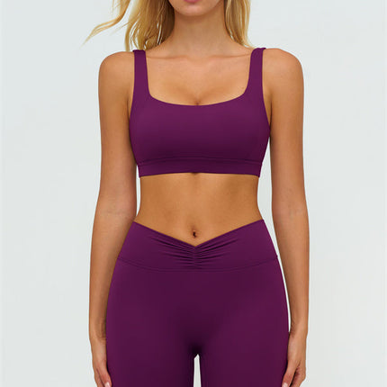 The Lushness V-Back Sports Bra Leggings 2-Piece Set