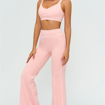 The Amara Sports Bra Flared Leggings 2-Piece Set