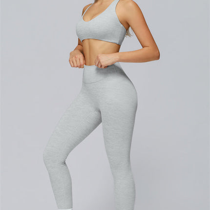 The Radiance Racerback Sports Bra Leggings 2-Piece Set