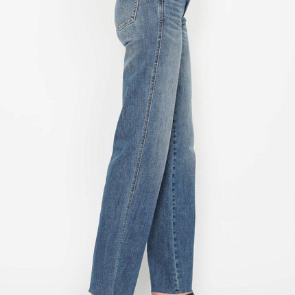 Judy Blue Full Size Tummy Control Straight Women Jeans