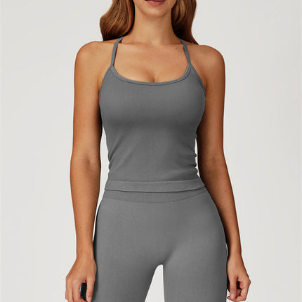 The Sculpt Crop Top Leggings 2-Piece Set