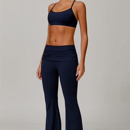 The Juno Star Sports Bra Flared Leggings 2-Piece Set