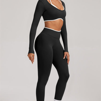 The Elevate New Long Sleeve Crop top
