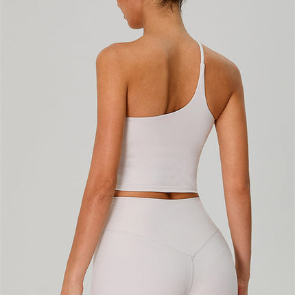 The Jewel One-Shoulder Crop Top