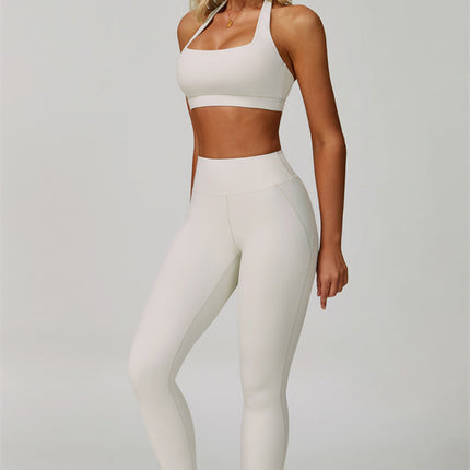 The Bold Halter Sports Bra Leggings 2-Piece Set