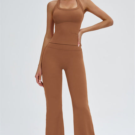 The Slate Y-Back Top