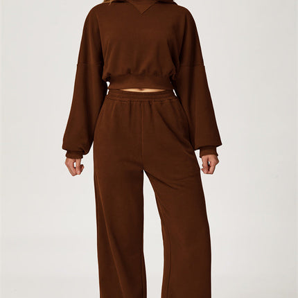 The Axis Crop Hoodie
