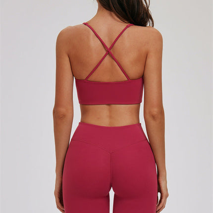 The Kinetic Cross Back Sports Bra