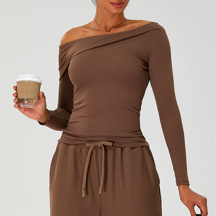 The Rush Off-shoulder T-shirt Sweatpants 2-Piece Set
