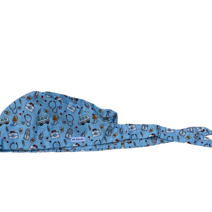 DK Scrubs Medical Emoji Scrub Cap