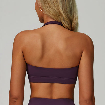 The Bold Halter Sports Bra Shorts 2-Piece Set