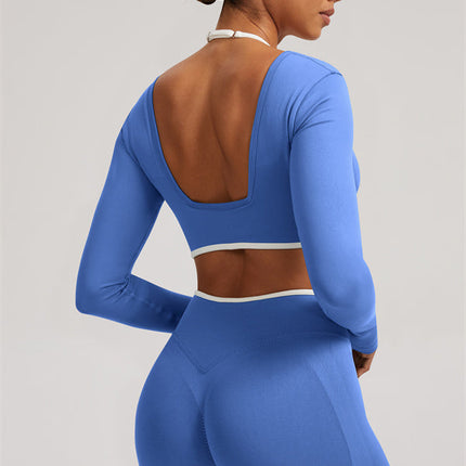 The Elevate New Long Sleeve Crop top
