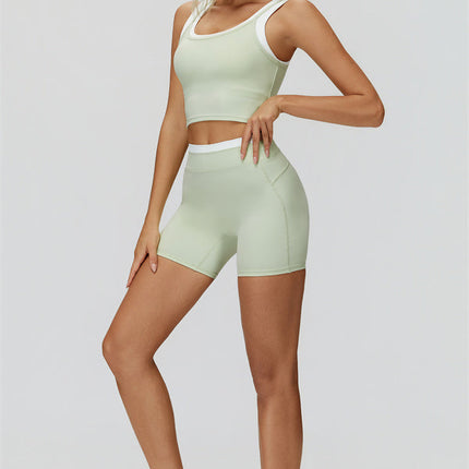 The Canyon Crop Tank Shorts 2-Piece Set
