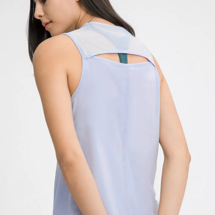 Millennia Cutout Back Round Neck Active Tank