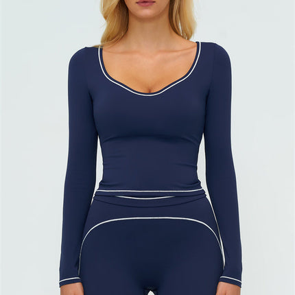 The Amara Long Sleeve T-shirt Flared Leggings 2-Piece Set