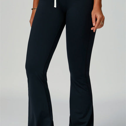 The Skyline Tie Top Flared Leggings 2-Piece Set