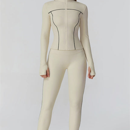 The Venus Zip Top Leggings 2-Piece Set