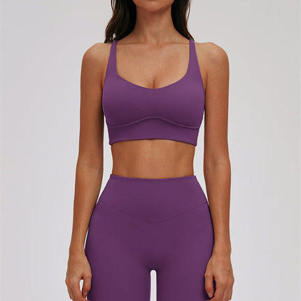 The Kinetic Cross Back Sports Bra Leggings 2-Piece Set