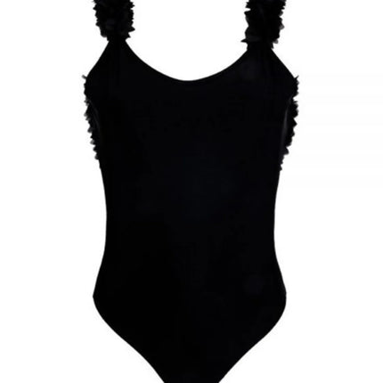 Backless Petal Strap Parent-Child Swimsuit