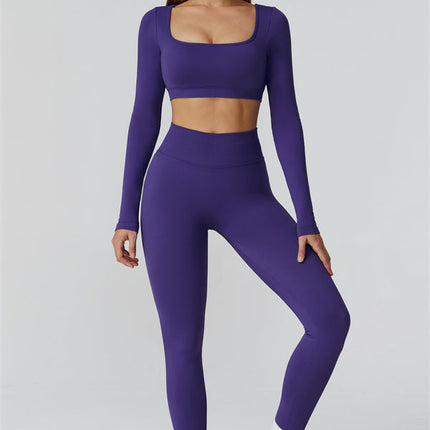 The Reign Long Sleeve Crop Top