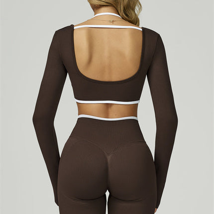 The Prime Line Long Sleeve Crop Top