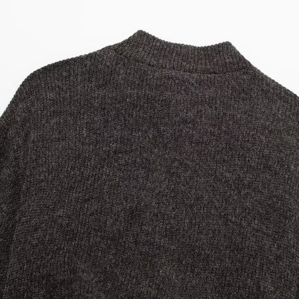 Autumn Winter Jewelry Inlaid Soft Sweater Sweater