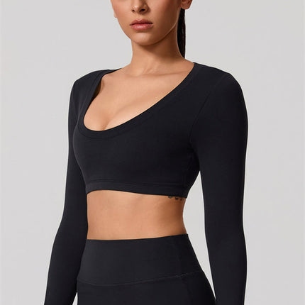 The Nestle Long Sleeve Crop Top