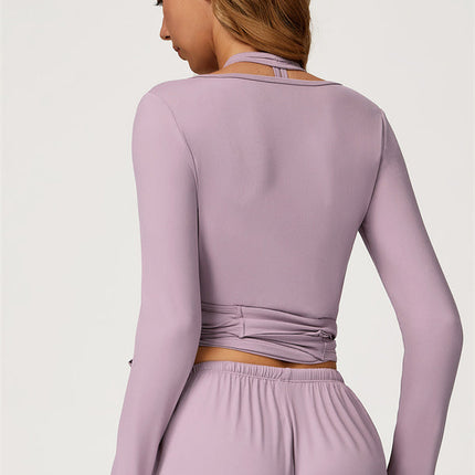 The Sprint Long Sleeve Crop Top