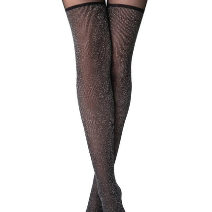 Conte Lurex Net 40 Den - Fantasy Striking Glitter Mesh Stocking Imitation Women's Tights (24S-78SP)