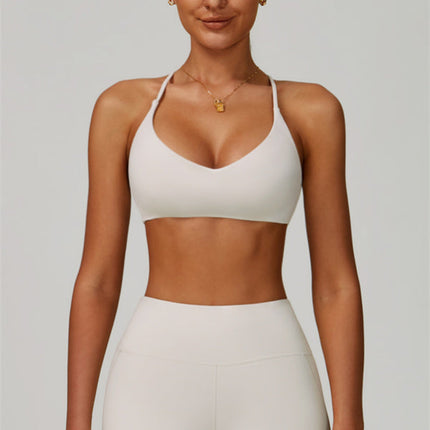 The Bold Cross Back Sports Bra