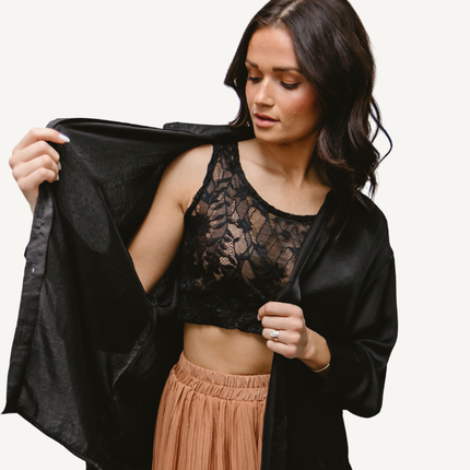 Full Lace Tank Halftee