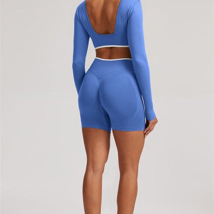 The Elevate New Long Sleeve Crop top