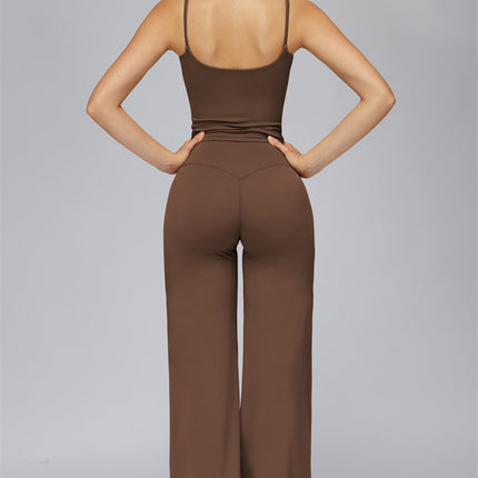 The FlexCore Crop Tank Flared Leggings 2-Piece Set