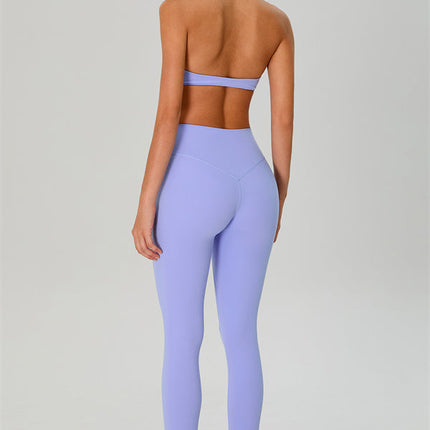 The Solid Sports Bra Leggings 2-Piece Set