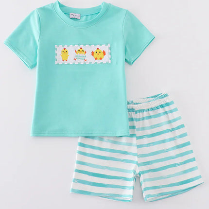 Easter chicken embroidery set