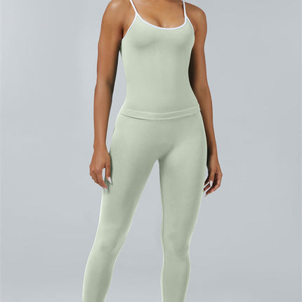 The Elevate Crop Top Leggings 2-Piece Set