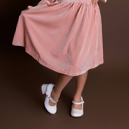 Patent Mary Jane Girls Block Heel