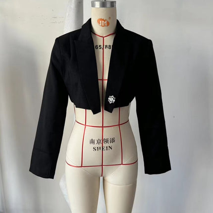 Women Clothing Fall Minimalist Jewelry Chanel Top Vest Skirt Two Piece Set