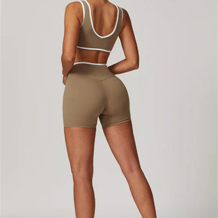 The Stamina Sports Bra Shorts 2-Piece Set