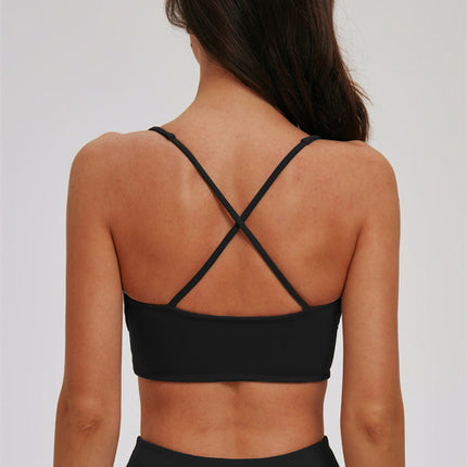 The Kinetic Cross Back Sports Bra