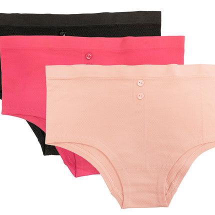 Seamless Waffle Knit Cheeky 3 Pack