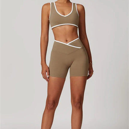 The Stamina Sports Bra Shorts 2-Piece Set
